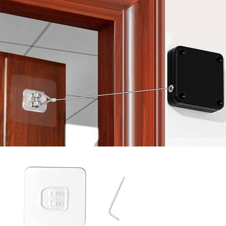 Automatic Door Closer – Heavy-Duty Adjustable Door Closing Device for Home & Office