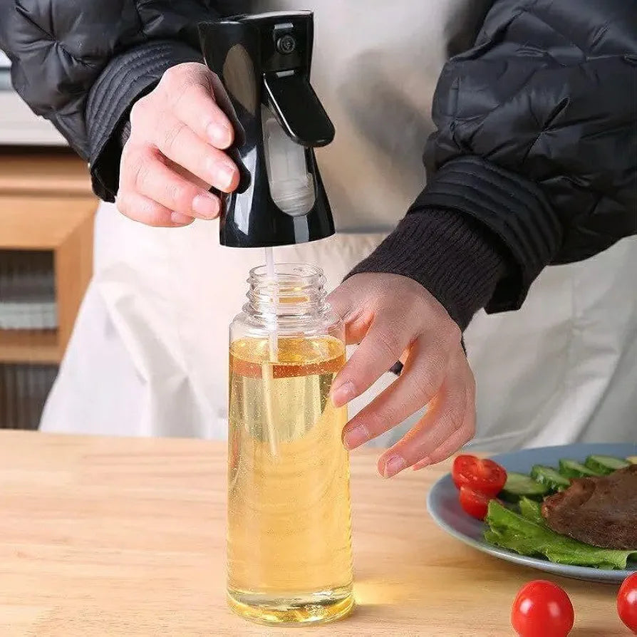 Oil Sprayer Bottle – Refillable Cooking Oil Spray Dispenser for Kitchen & BBQ