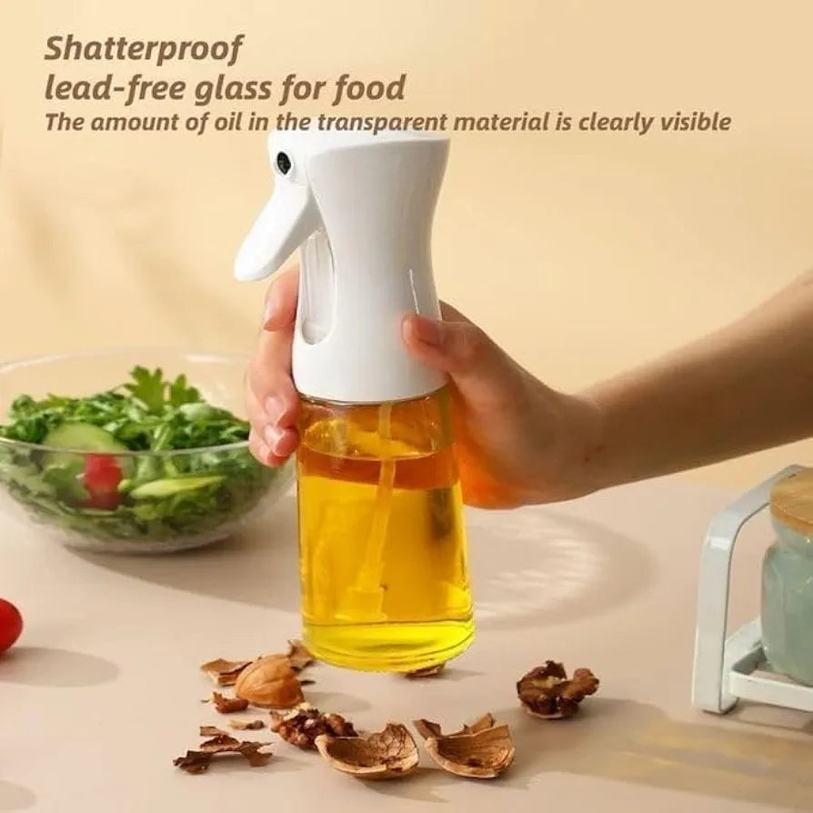 Oil Sprayer Bottle – Refillable Cooking Oil Spray Dispenser for Kitchen & BBQ
