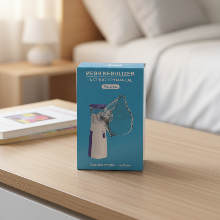 Portable Mesh Nebulizer for Kids & Adults – Rechargeable Handheld Nebulizer