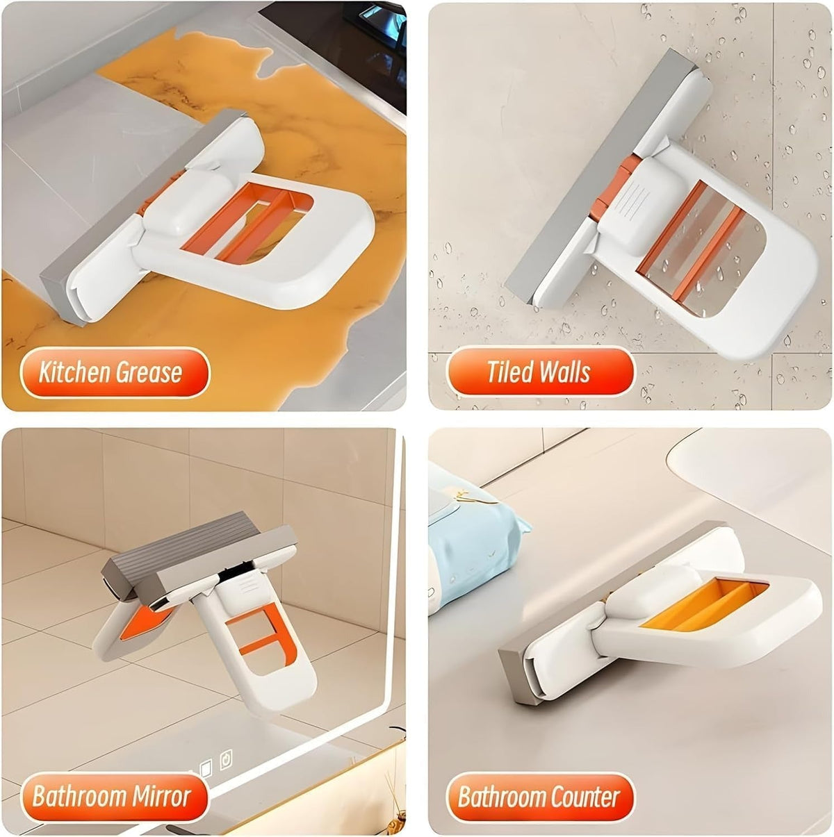 Foldable Desktop Mini Sponge Mop