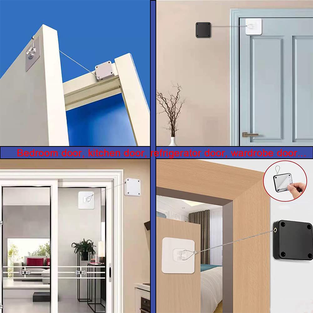 Automatic Door Closer – Heavy-Duty Adjustable Door Closing Device for Home & Office